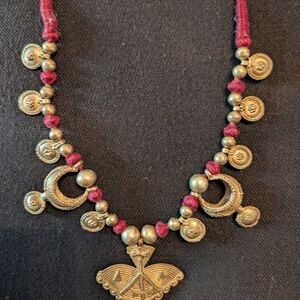 Noonday handmade statement necklace